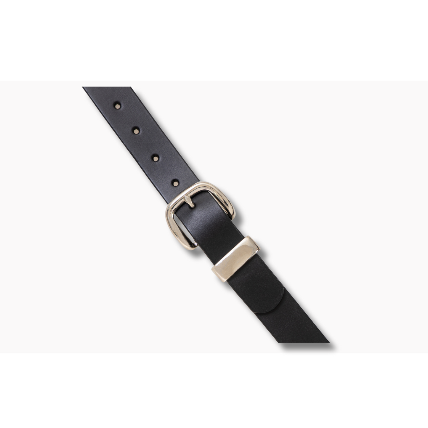 BYO Buckle, Black Leather Belt - 38mm Width - BeltUpOnline