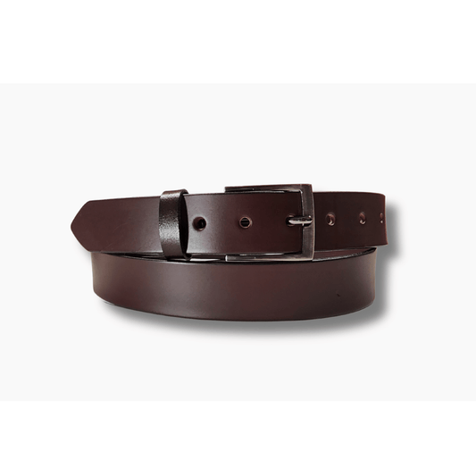Cognac Dress Belt 100% Leather- 35mm Width - BeltUpOnline