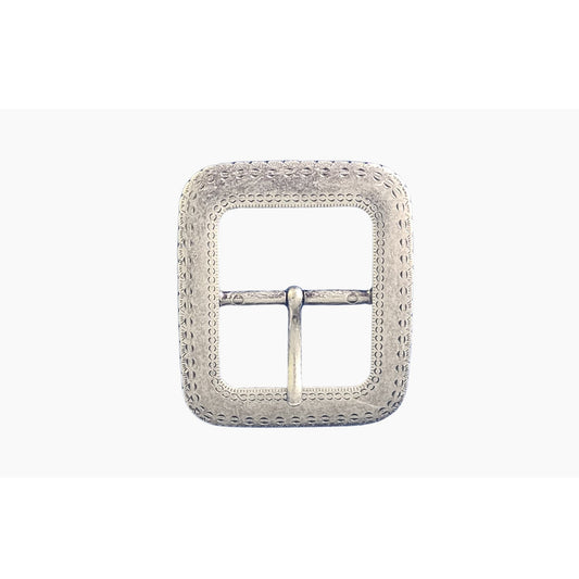 38mm | Square | Antique Silver Buckle