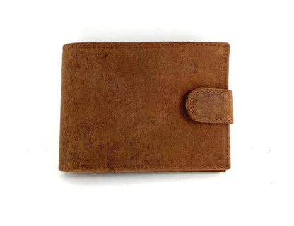 Mens Hunter Brown RFID Secure Clip Wallet - BeltUpOnline