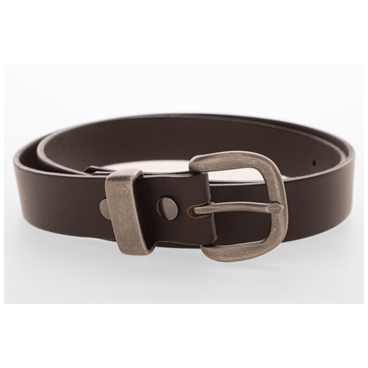 Brown Dress Belt 100% Leather- 32mm Width - BeltUpOnline
